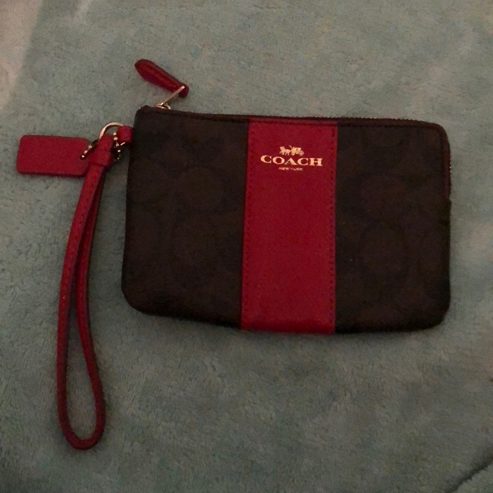 NEW Coach Wristlet and Card Holder